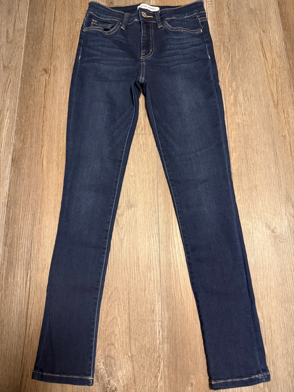 Flying Monkey Women's Jeggings in Dark Blue